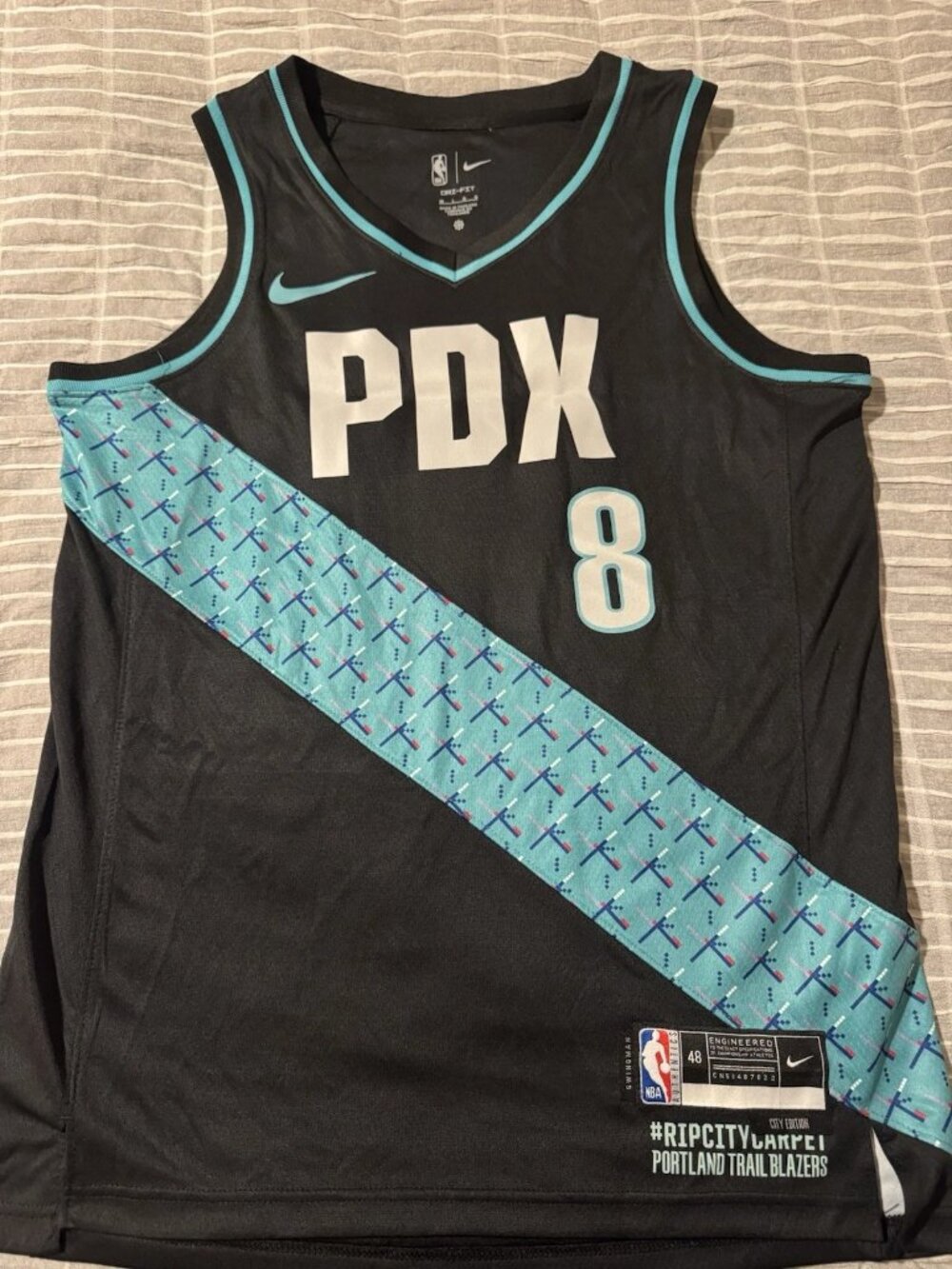 Deni Avdija Black City Jersey